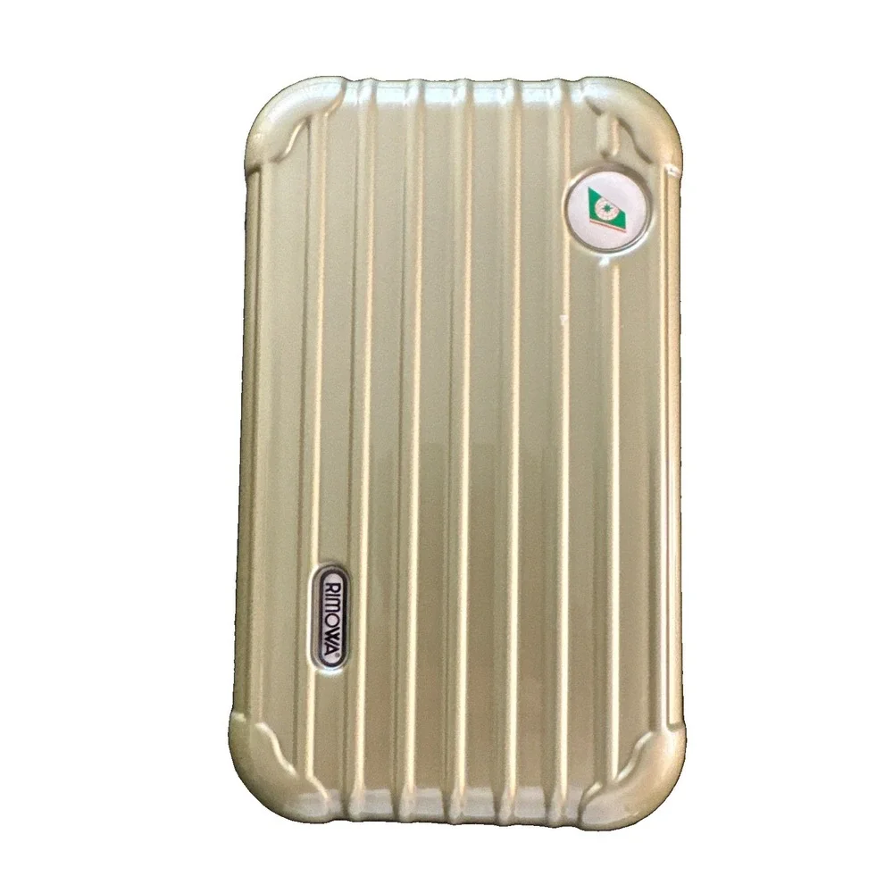 Rimowa First Class Amenity Toiletries Case Metallic Light Green